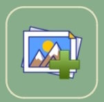 Кнопка "Добавить изображение к заметке"