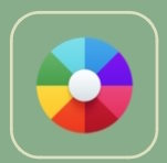 Кнопка "Задать цветовую метку записке"