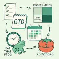 Объединение методов организации рабочего времени